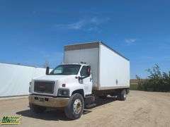 2007  GMC  Topkick C8500  S/A  Van Body Truck