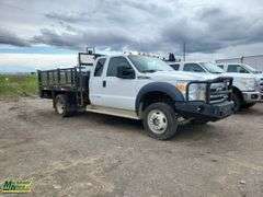 Non-Operable  2015  Ford  F-450 Super Duty  S/A  Deck Truck