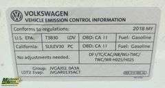 2018  Volkswagen  Tiguan  AWD 2.0T SE 4Motion 4dr SUV