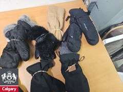 7 Pairs of Gloves and 1 Earmuffs