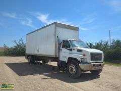 2007  GMC  Topkick C8500  S/A  Van Body Truck
