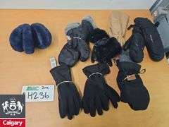7 Pairs of Gloves and 1 Earmuffs