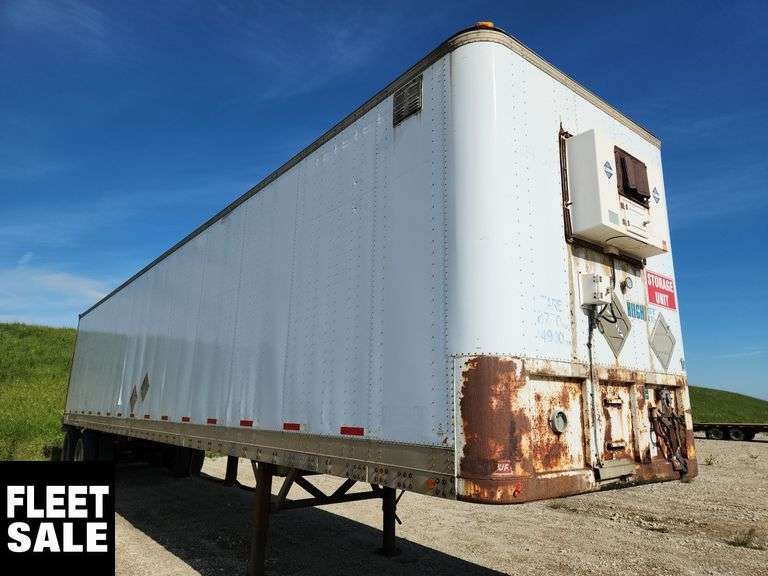 1989  Fruehauf  48Ft  T/A  48ft  Dry Van Trailer