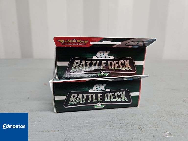 2 Packages of Pokemon Battle Deck Cards