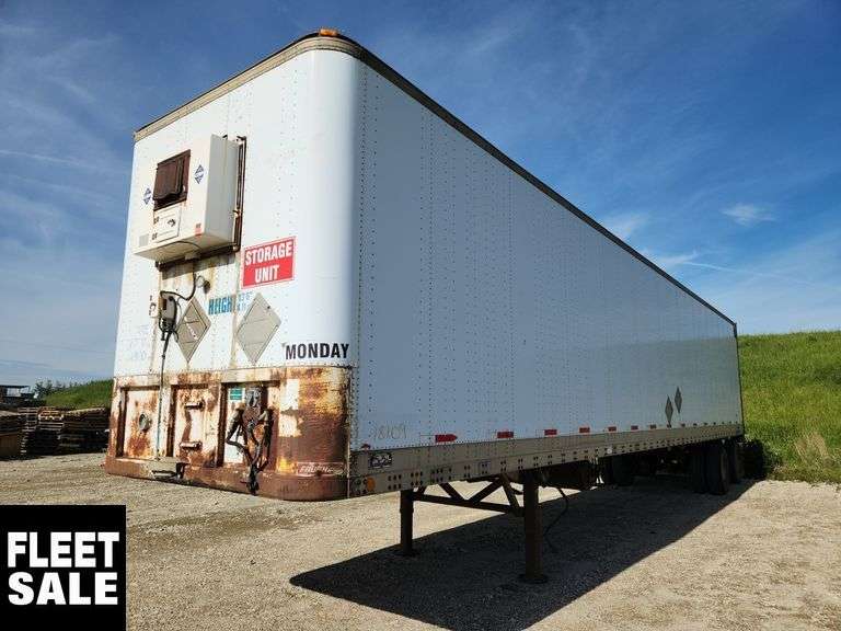 1989  Fruehauf  48Ft  T/A  48ft  Dry Van Trailer