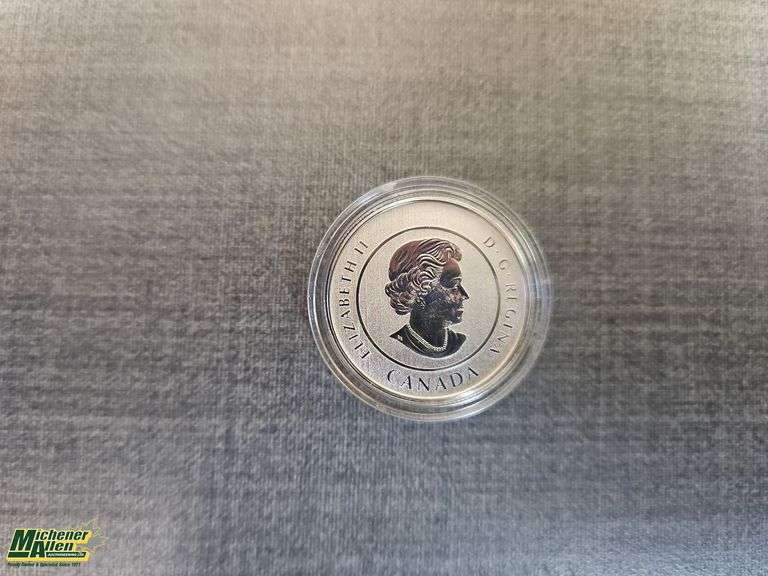 2015 RCM Canada UNC Fine Silver 99.99% 20 Dollar Coin- Qty.1