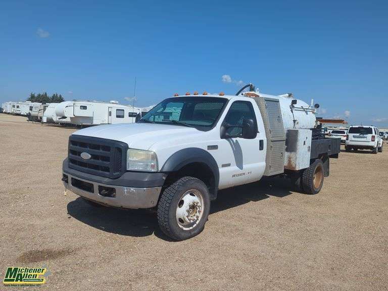2007  Ford  F-550 SD 4x4  S/A  Vac Truck