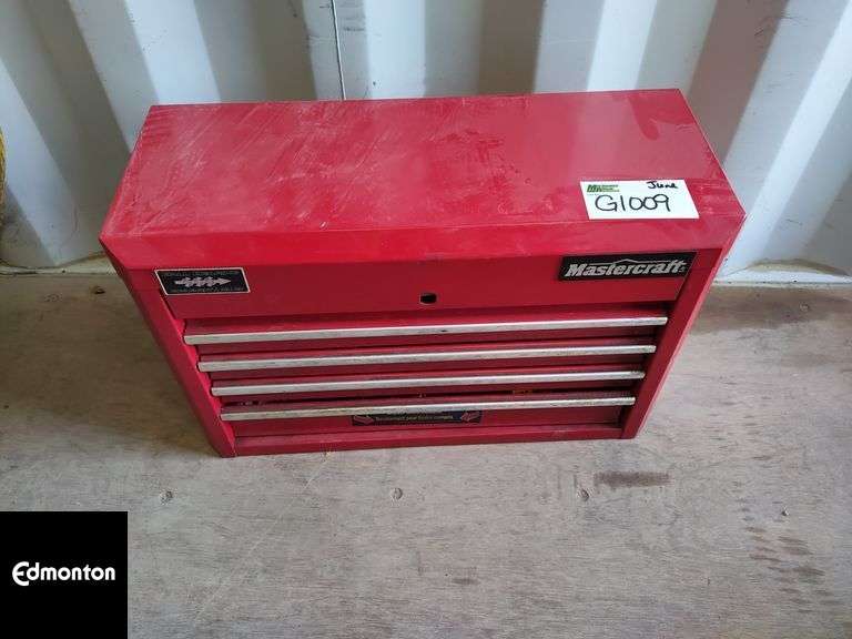 Mastercraft Tool Box with Assorted Tools - Qty 1