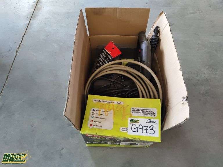 Ryobi 1600PSI Electric Pressure Washer - Qty. 1