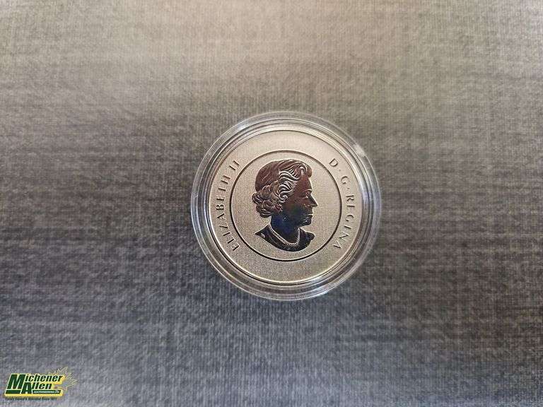 2015 RCM Canada UNC Fine Silver 99.99% 20 Dollar Coin- Qty.1