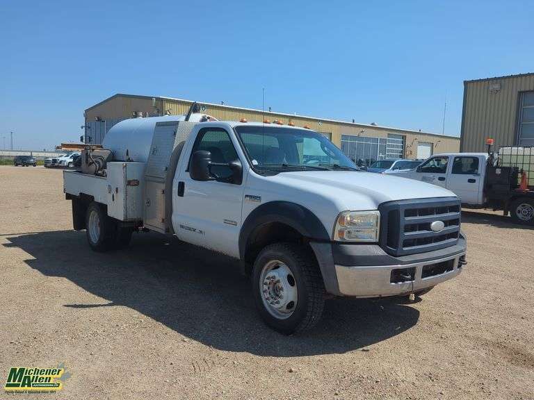 2007  Ford  F-550 SD 4x4  S/A  Vac Truck