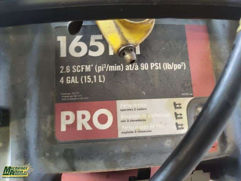 Porter Cable 90PSI 4 Gal Compressor - Qty. 1