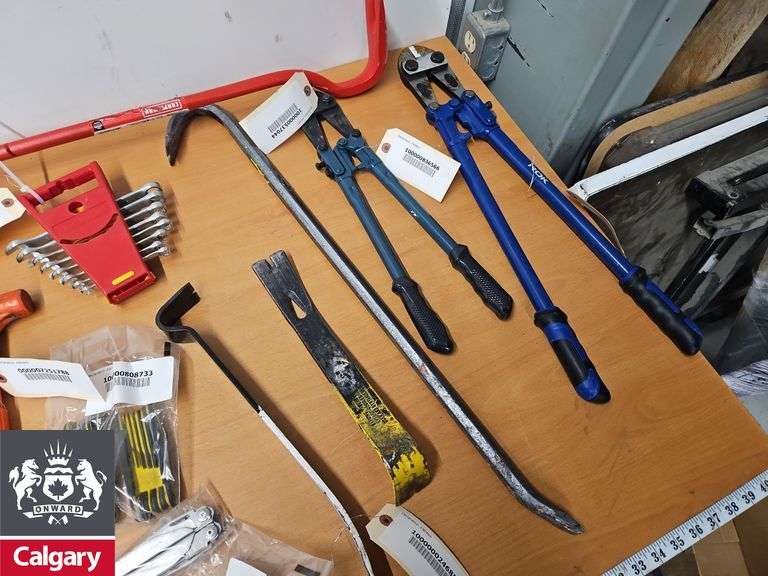 Box with Various Tools