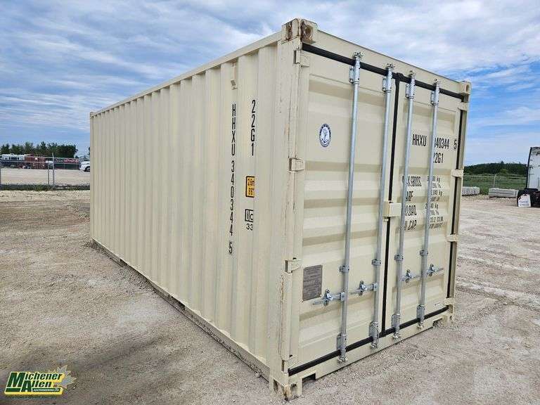 20'  1  Door  Single Use  Sea Container
