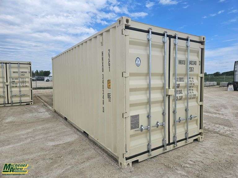 20'  1  Door  Single Use  Sea Container