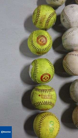 Lot of Softballs (5 are rubber)