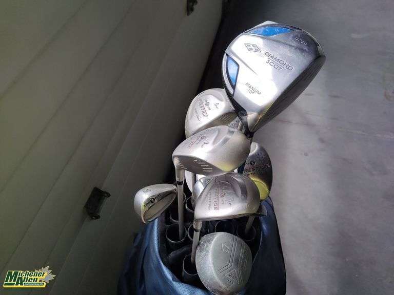 Top Flite Golf Bag with Clubs - Qty 1