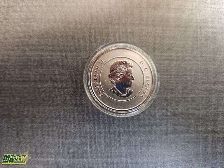 UNC 2011 UNC Canada 99.99% Fine Silver $20 Dollar Coin- Qty.1