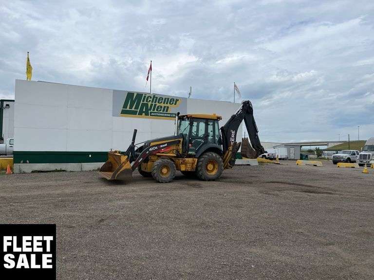 2014  John Deere  410K  4x4  Extendahoe