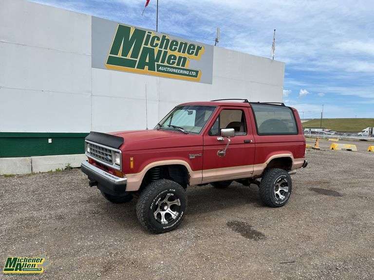 1988  Ford  Bronco II  2dr Eddie Bauer 4WD SUV