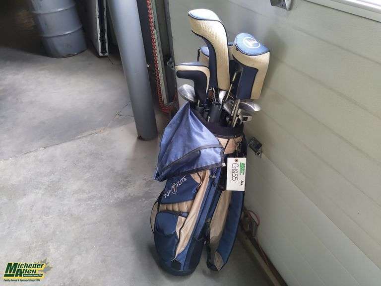 Top Flite Golf Bag with Clubs - Qty 1