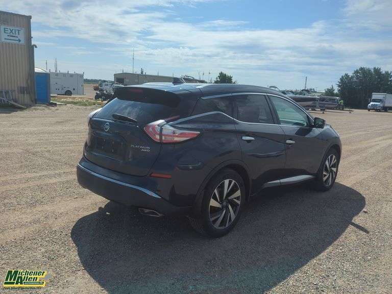 2018  Nissan  Murano  AWD Platinum 4dr SUV
