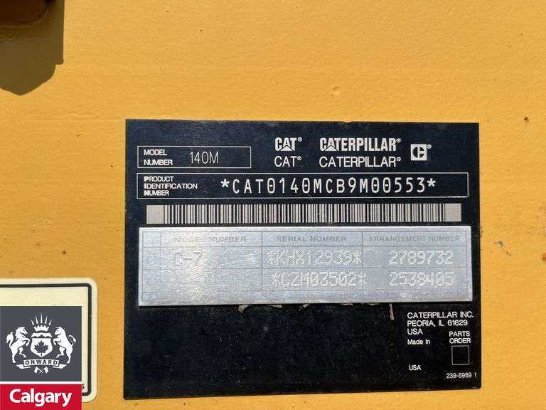 Caterpillar   140M  Grader  Ripper/Scarifier