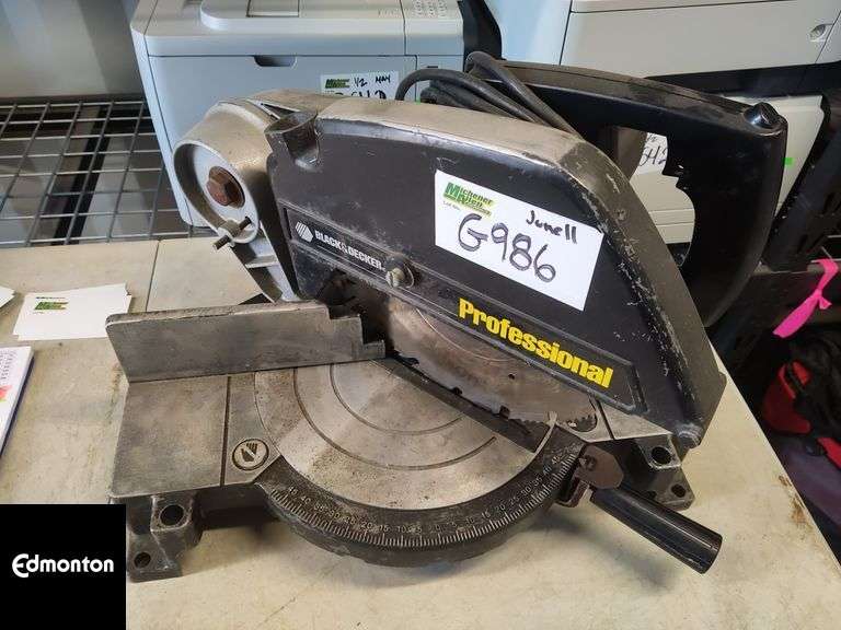 Black And Decker Mitre Saw - Qty. 1
