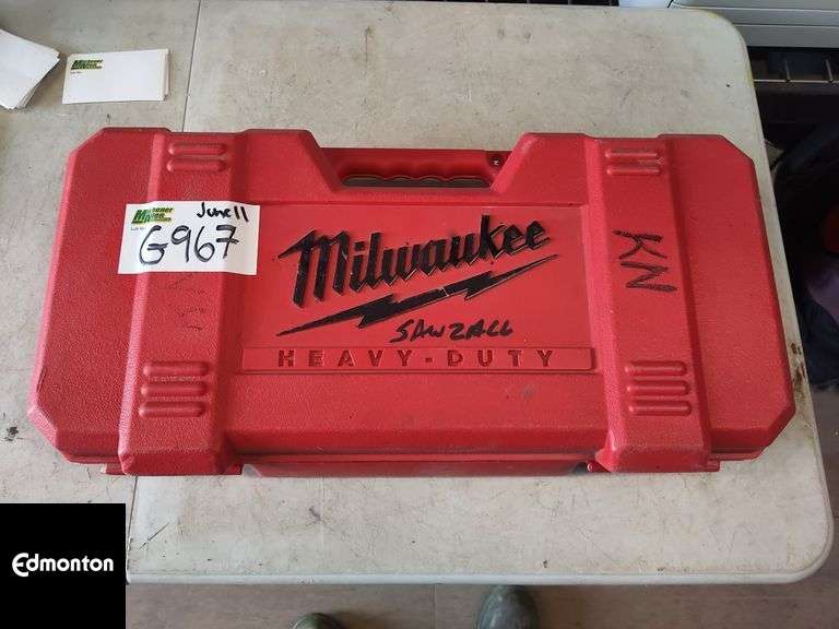 Milwaukee Corded Reciprocating Saw Comes With Hard Cover Case - Qty. 1