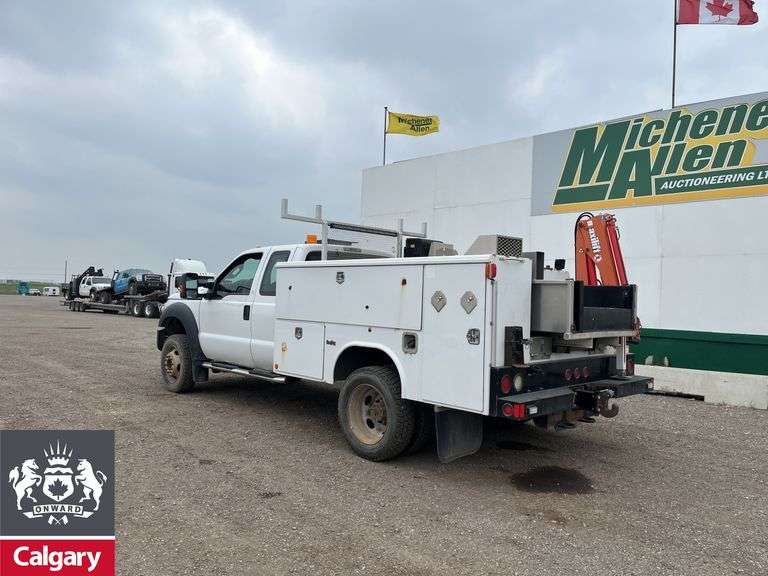 2014  Ford  F-550 Super Duty 4X4  S/A  Service Truck