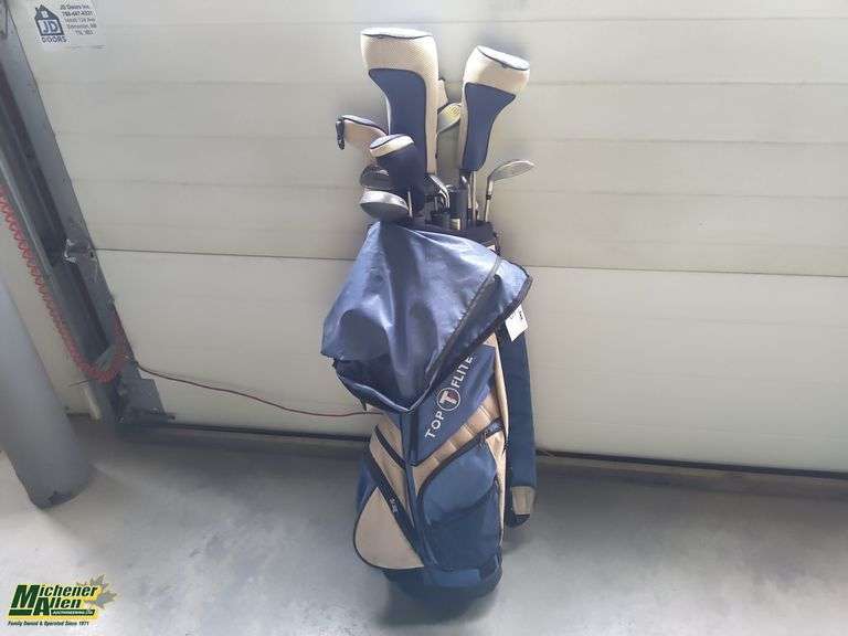 Top Flite Golf Bag with Clubs - Qty 1