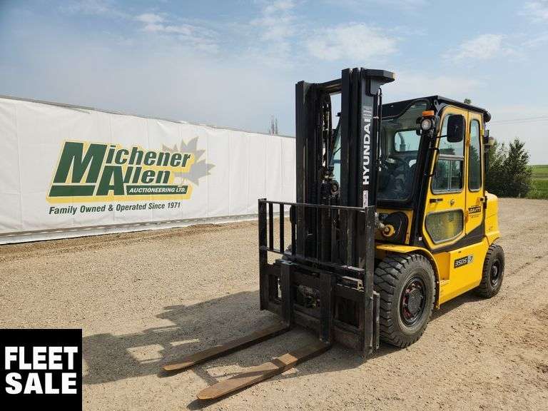 2007  Hyundai  35DS-7  5914  KG  Forklift