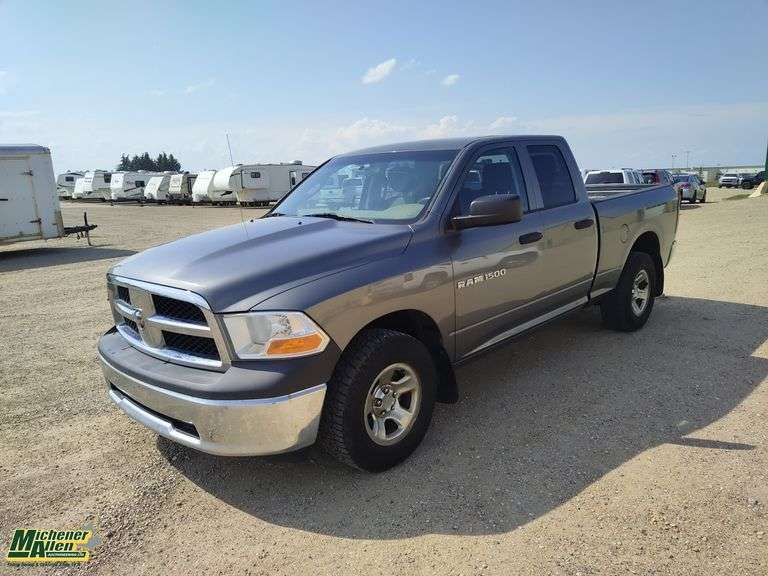 2012  Ram  1500  4x4  4dr Quad Cab 6.3 ft. SB Pickup