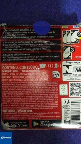 UNO Playing Cards