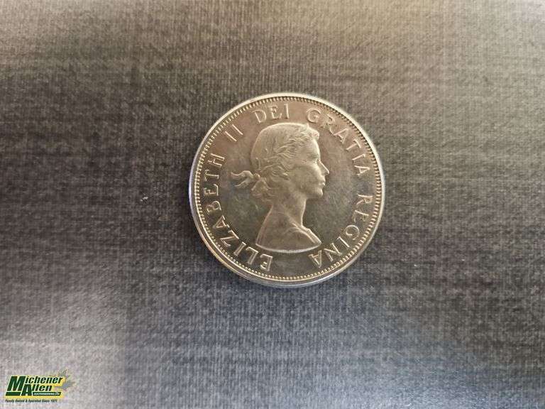 1964 Canada Silver 50 Cent Coin - Qty.1