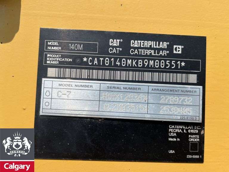 Caterpillar   140M  Grader  Ripper/Scarifier