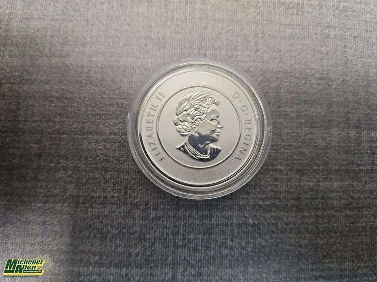 RCM 2011 UNC Canada Fine 99.99% Silver $20 Dollar Coin- Qty.1