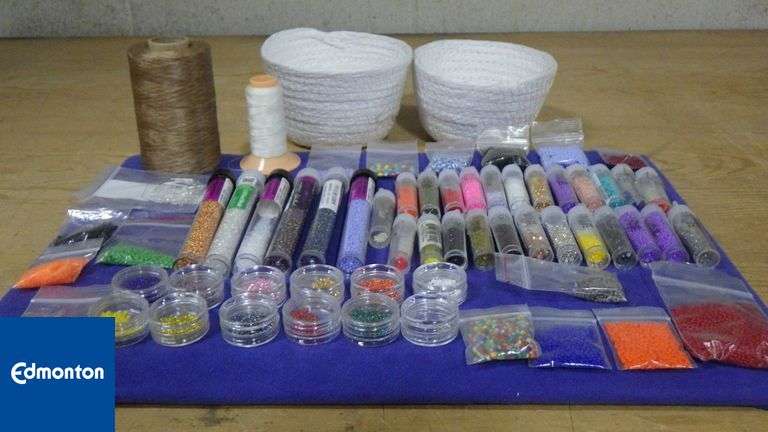 Lot of crafting beads