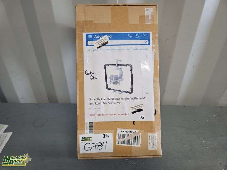 Handheld Small Rig Gimbal Stabilizer - Michener Allen Auctioneering Ltd