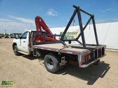 2013  Chevrolet  Silverado 3500HD CC  S/A  Ferrari F541  Picker Deck Truck