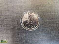 2013 RCM Canada UNC Fine Silver 99.99% 20 Dollar Coin- Qty.1