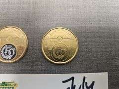 2 Canada 150th Anniversary Supreme Court of Canada  Loonies One Colorized
