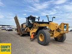 2017  Caterpillar   14M  Grader  Ripper/Scarifier, Snow Wing, Front Lift Group