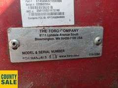 2012  Toro  Grounds Master 5910  Mower