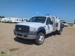 2007  Ford  F-550 SD 4x4  S/A  Vac Truck