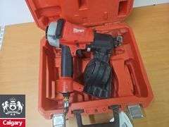 Milwaukee Air Nailer in Case
