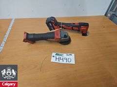 Milwaukee Grinder and Multi Tool w/1 Battery *No Charger*