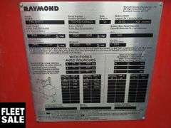 Raymond  740 R45TT  4500  LBS  Forklift
