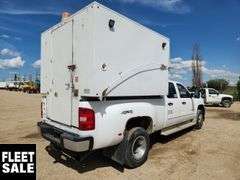 2012  Chevrolet  Silverado 3500HD  4x4 LT 4dr Crew Cab SRW  S/A  Service Truck