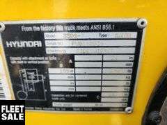 2007  Hyundai  35DS-7  5914  KG  Forklift